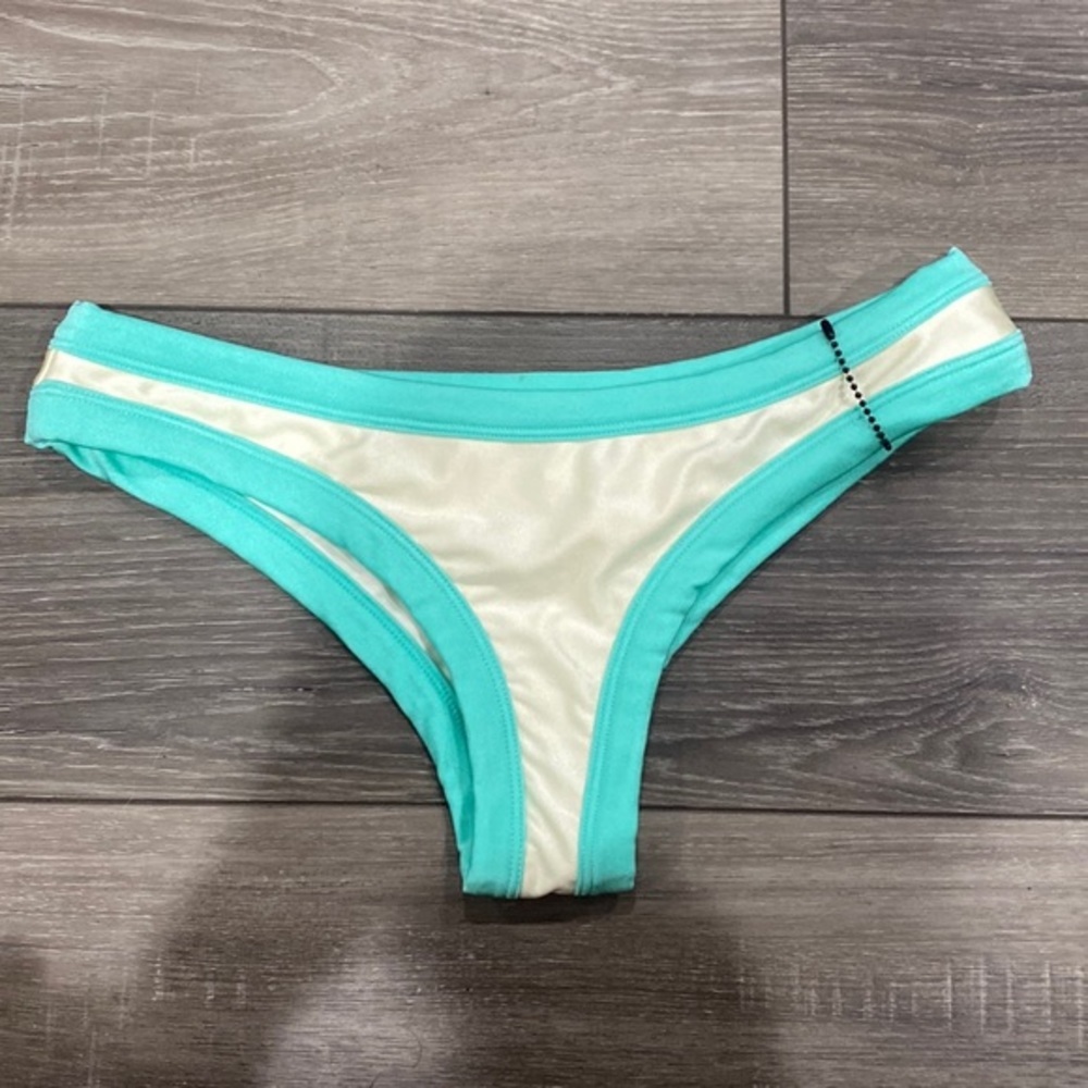 NWT! FAE Blue and White Bikini Bottom